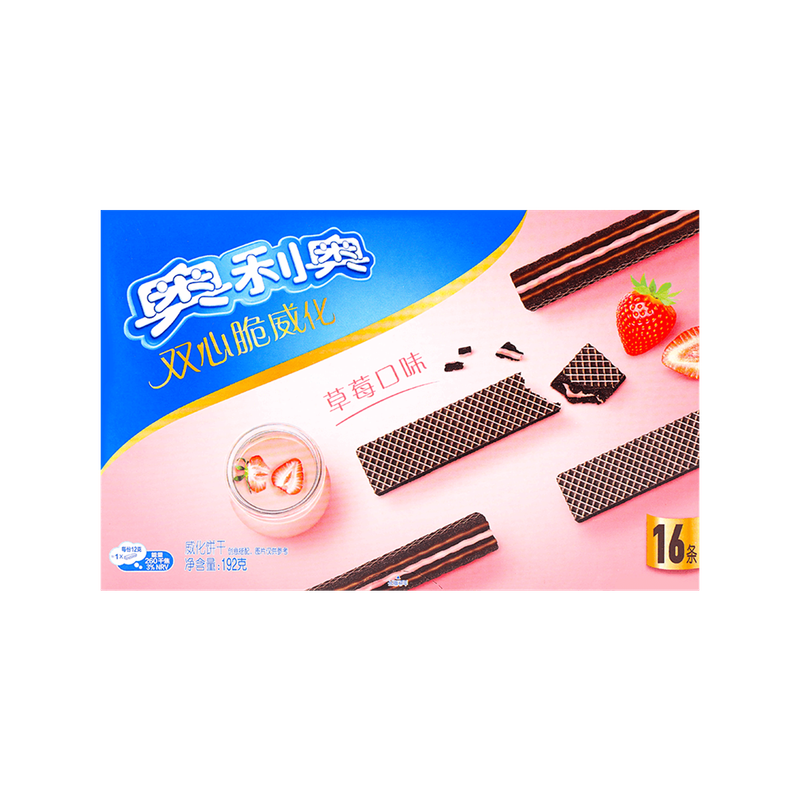 Oreo Strawberry Flavor Wafers 192g