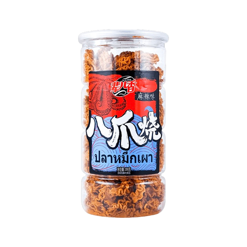 Beierxiang Octopus Shape Snack (Spicy Flavor) 200g