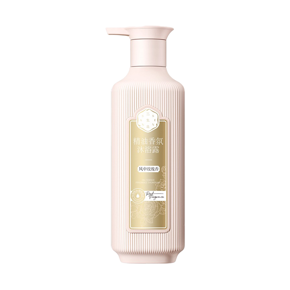三生花 复合氨基酸沐浴露(风中玫瑰香) - Pechoin Oil Essences Fragrance Bodywash (Rose Nourishing) 500ml