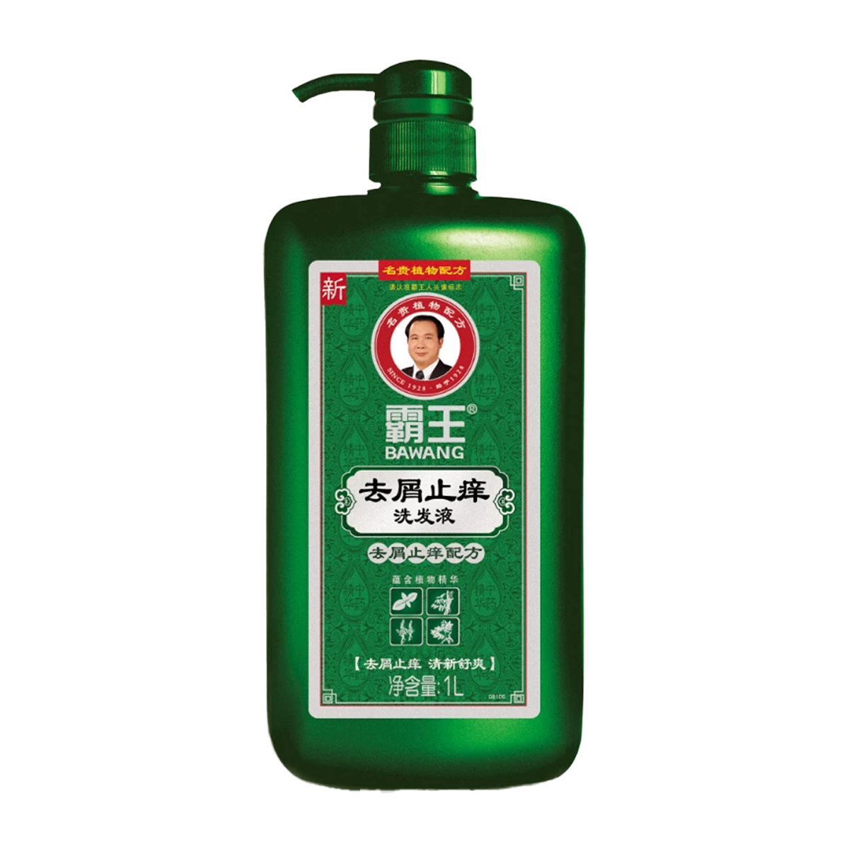 霸王 去屑止痒洗发液 - BAWANG Anti-Dandruff Anti-Itching Shampoo 1L