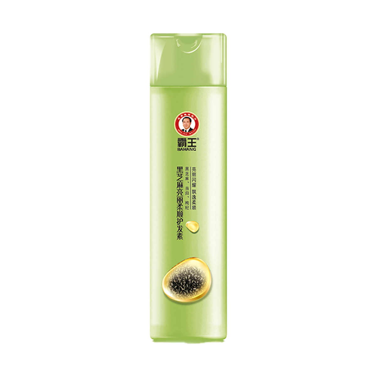 霸王 黑芝麻亮丽柔顺护发素 - Bawang Black Sesame Smooth & Shine Hair Conditioner 450g