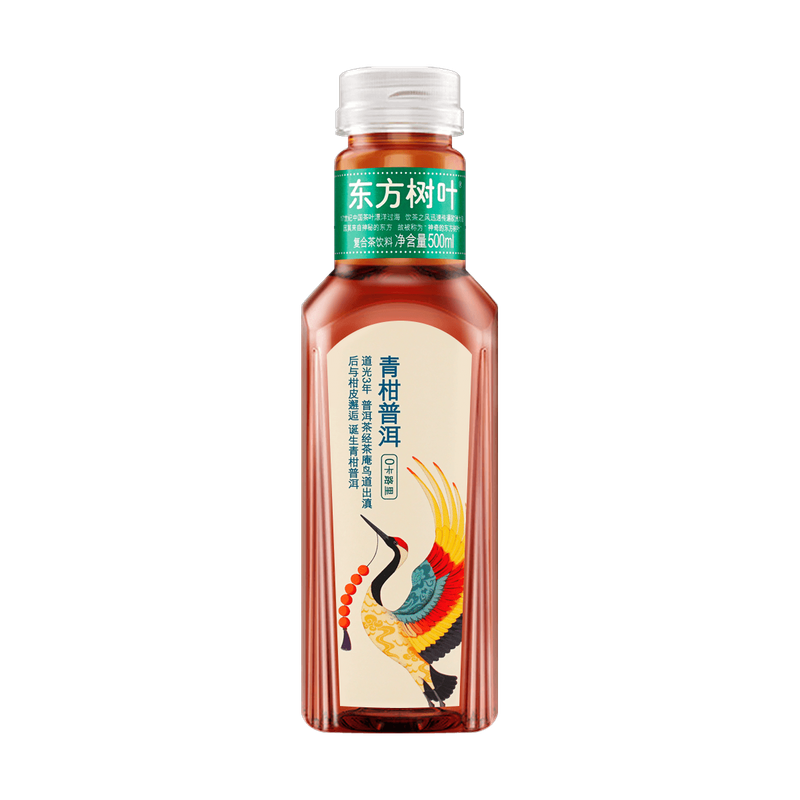 Oriental Leaf Citrus Pu-erh Tea 500ml