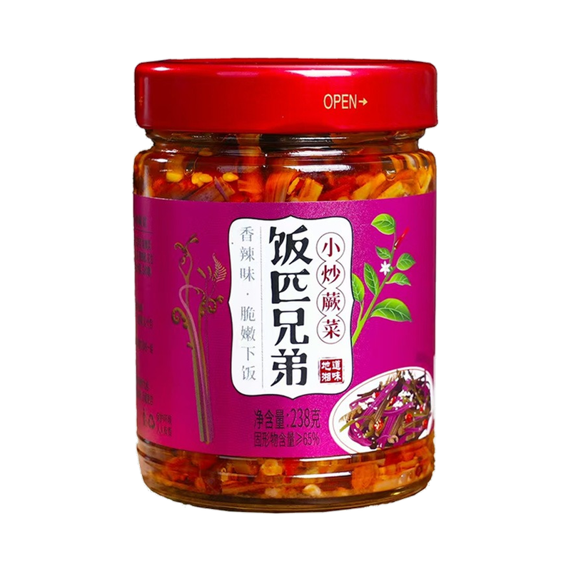 Fanpixiongdi Fried Bracken 238g