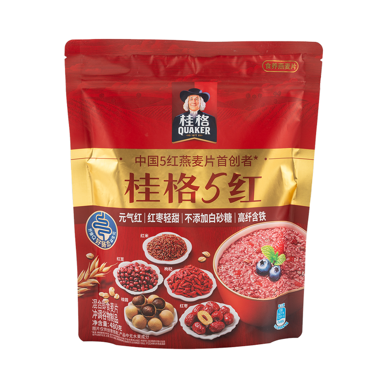 Quaker Five Red Multi-Grain 480g
