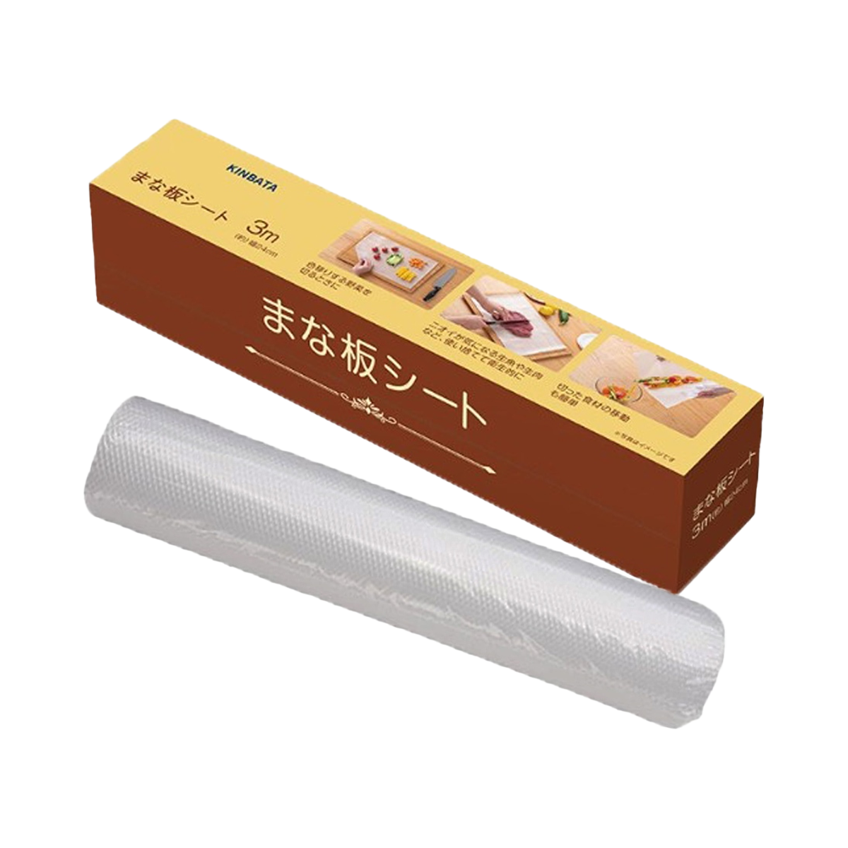 KINBATA 一次性菜板垫 - KINBATA Disposable Cutting Board 24cm x 3m 1 Count