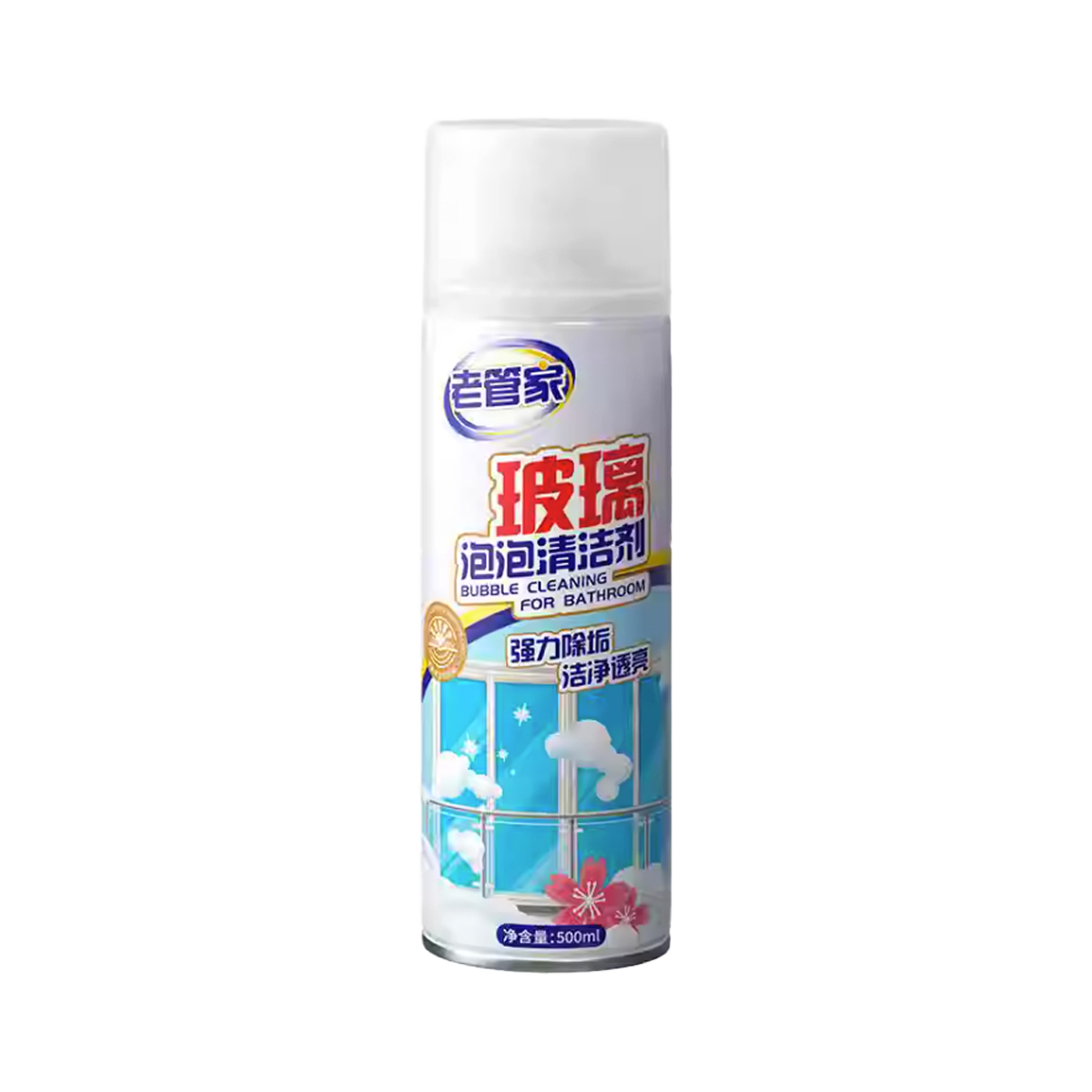 老管家 玻璃泡泡清洁剂 - Laoguanjia Bubble Cleaner for Glass 500ml