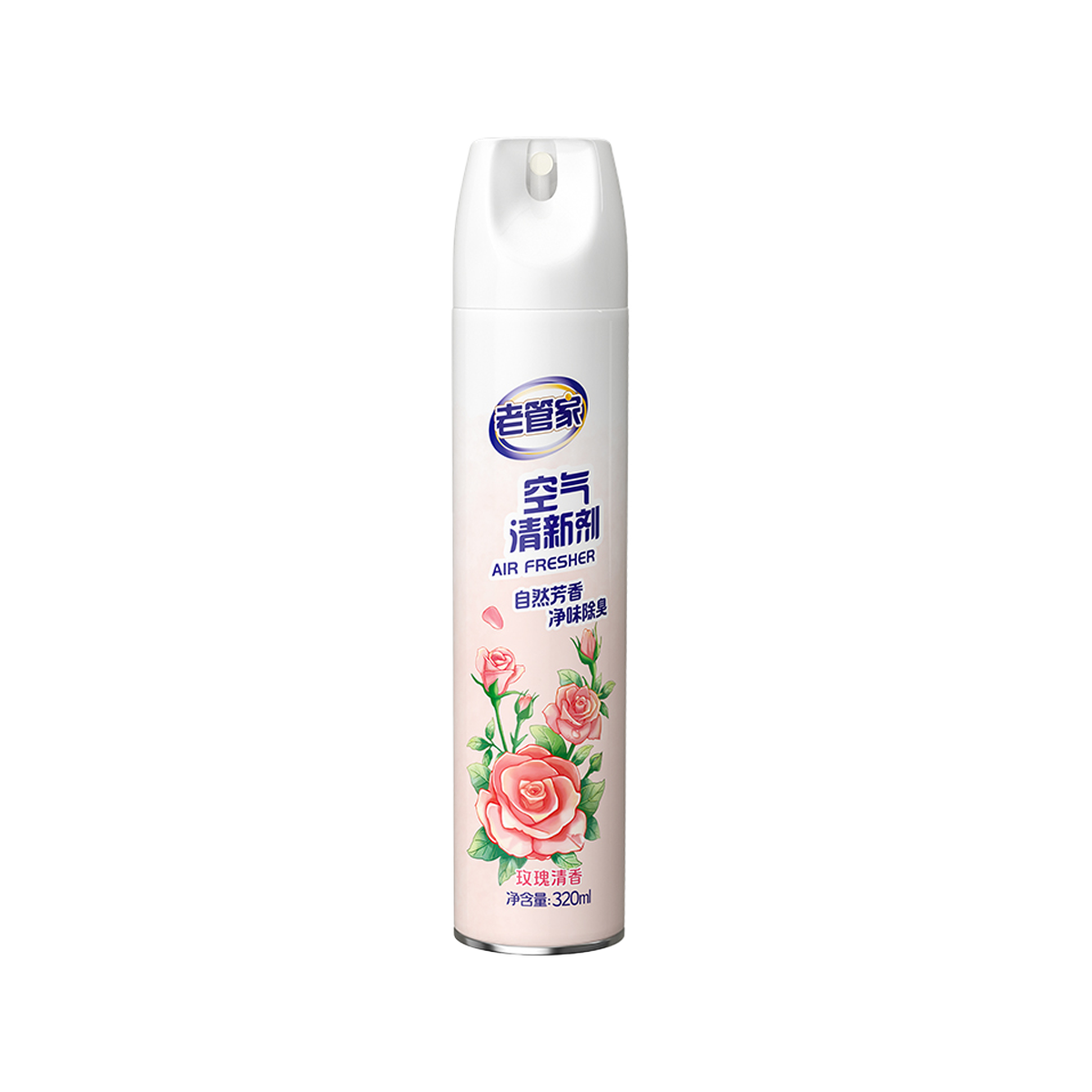 老管家 空气清新剂 (玫瑰清香) - Laoguanjia Air Fresher (Rose Flavor) 320ml