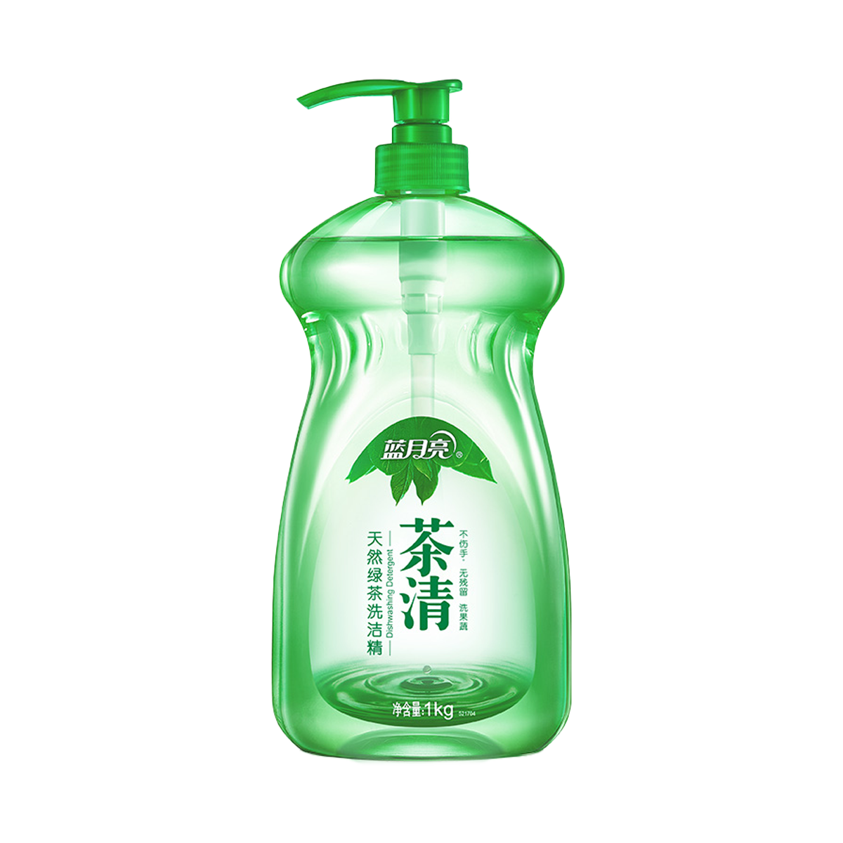 蓝月亮 天然绿茶洗洁精 - Blue Moon Green Tea Dishwashing Detergent 1kg