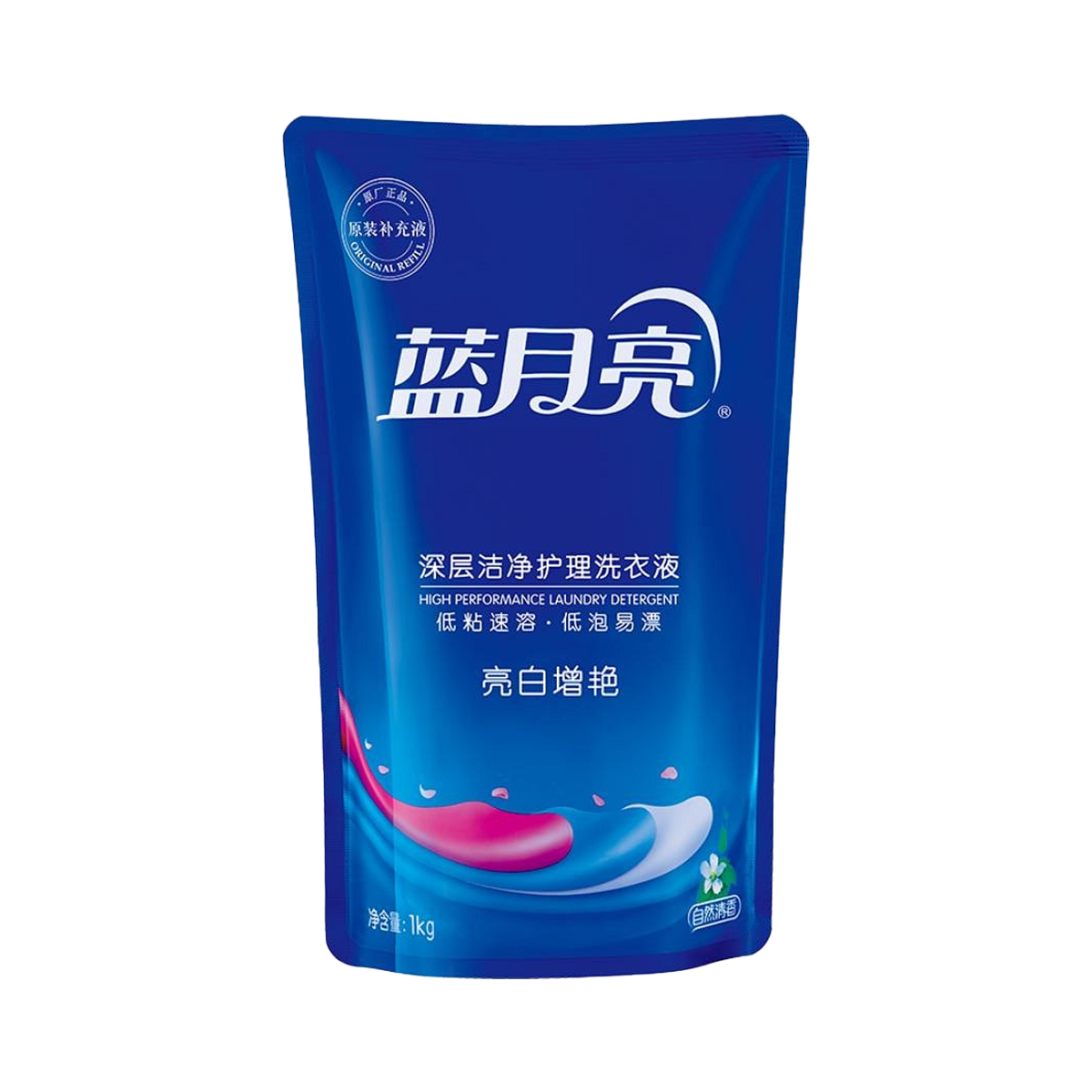 蓝月亮 深层洁净护理洗衣液 (自然清香) - Blue Moon High Performance Laundry Detergent (Natural Flavor) 1kg