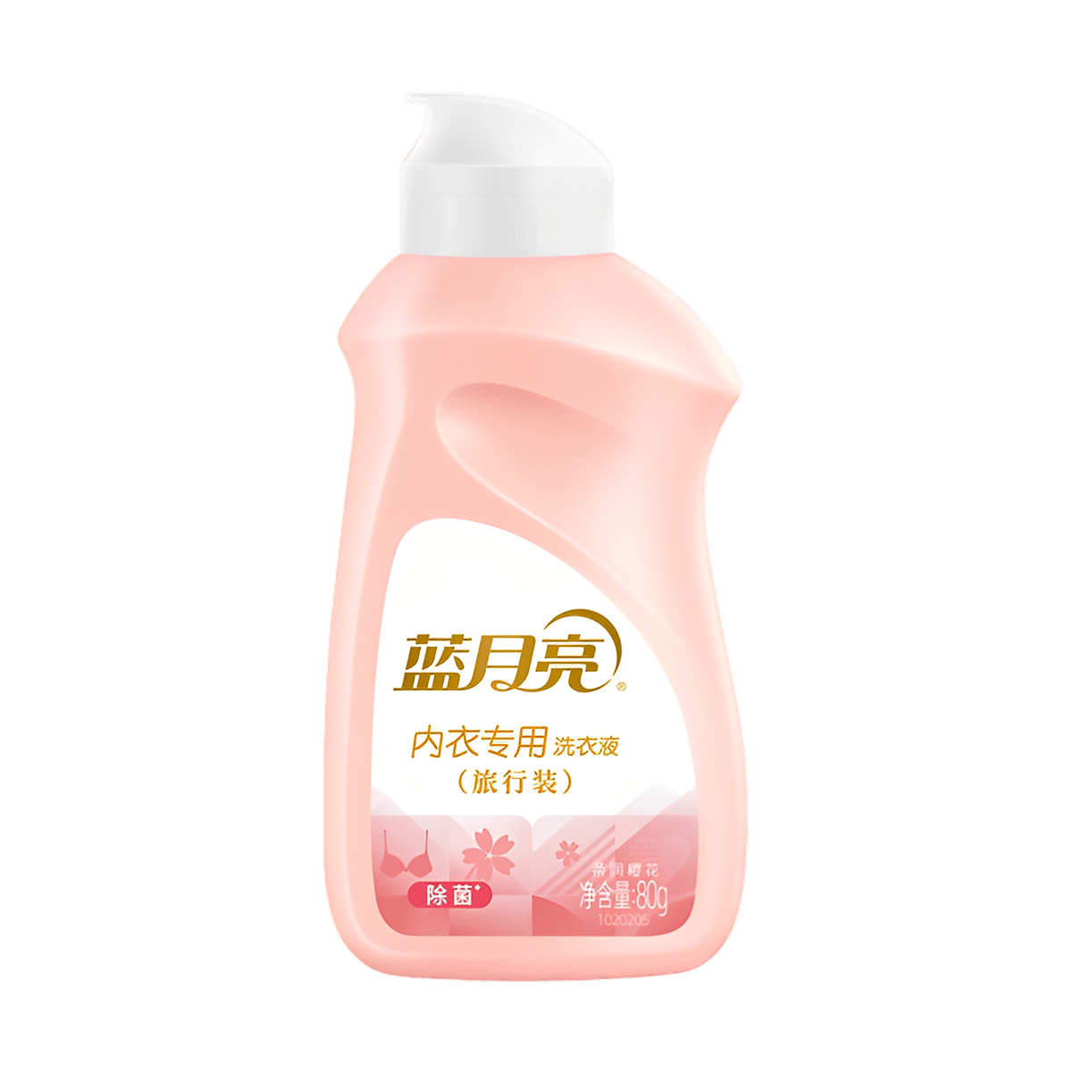 蓝月亮 内衣专用洗衣液 (柔软樱花) (旅行装) - Blue Moon Underwear Laundry Detergent (Cherry Blossoms) 80g