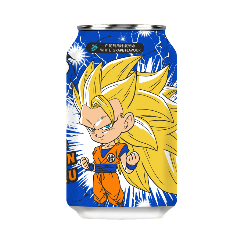 Ocean Bomb Dragonball Sparkling Water White Grape Flavor 330ml