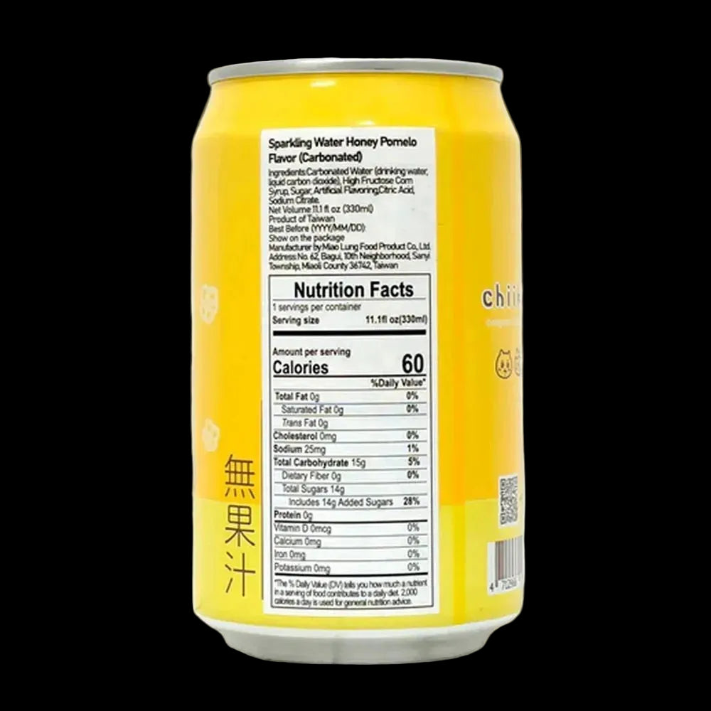 Ocean Bomb Chiikawa Sparkling Water Honey Pomelo