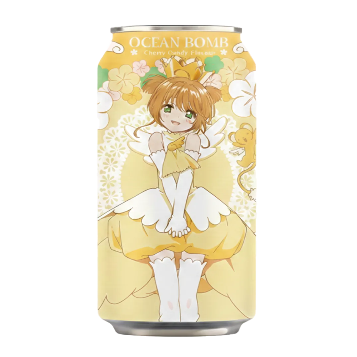 Ocean Bomb Cardcaptor Sakura Sparkling Water Cherry Candy Flavor 330ml