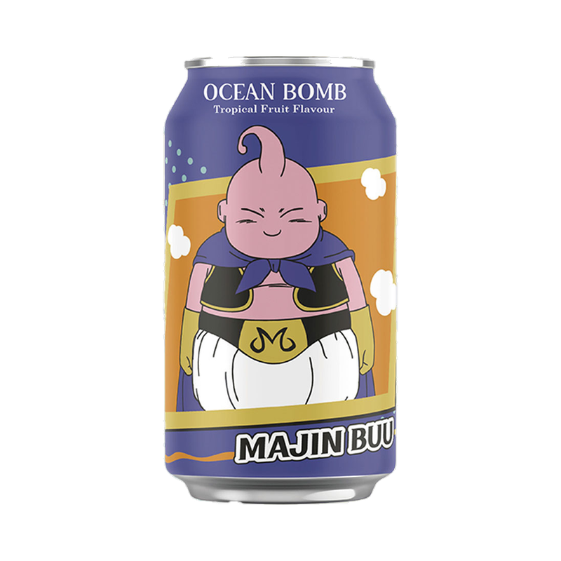 Ocean Bomb Dragonball Sparkling Water Tropical Fruit Flavor 330ml