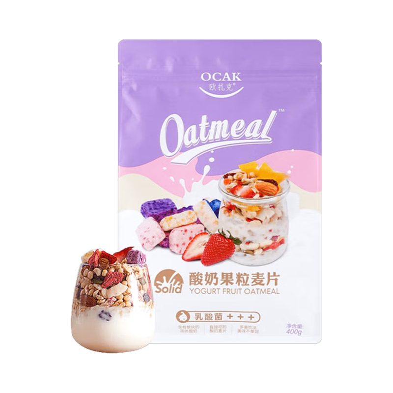 OCAK Yogurt Fruit Oatmeal 400g