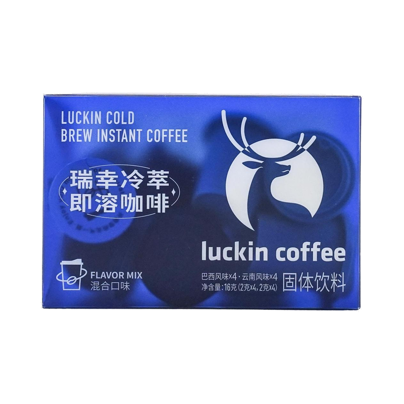 LUCKIN Cold Brew Instant Coffee (Flavor Mix) 16g