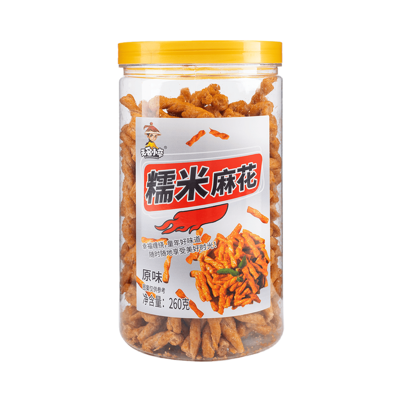 Mr. Nobody Wu Glutinous Rice Twist Snack 260g