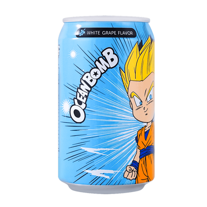 OCEAN BOMB Dragonball White Grape Sparkling Water 330ml