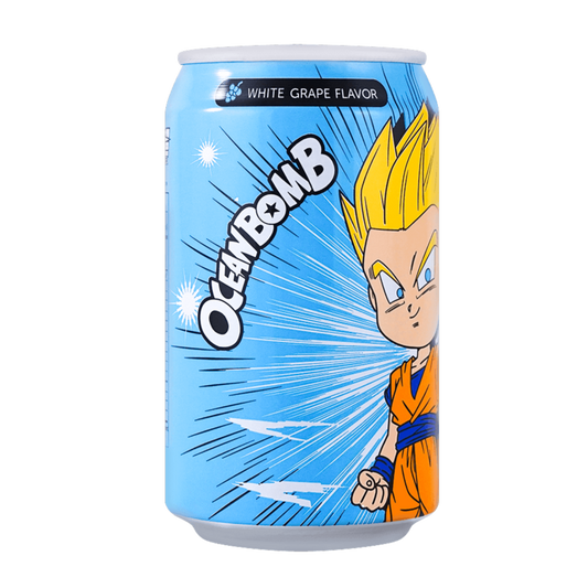 OCEAN BOMB Dragonball White Grape Sparkling Water 330ml
