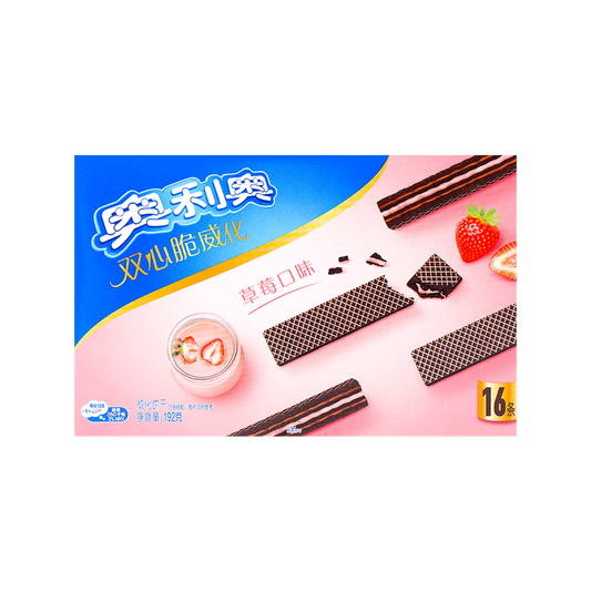 Oreo Strawberry Flavor Wafers 192g