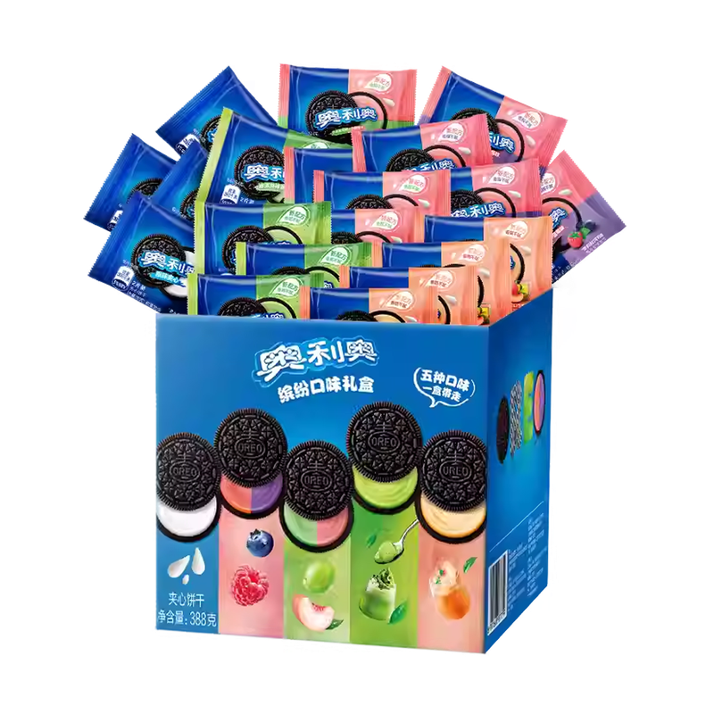 Oreo Mixed Flavor Sandwich Cookies Set 388g