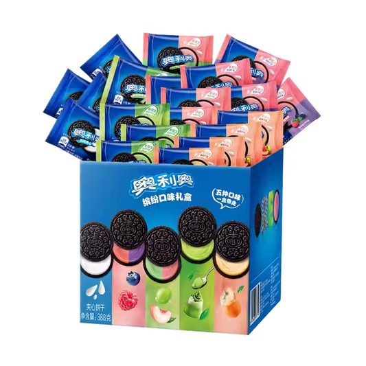 Oreo Mixed Flavor Sandwich Cookies Set 388g