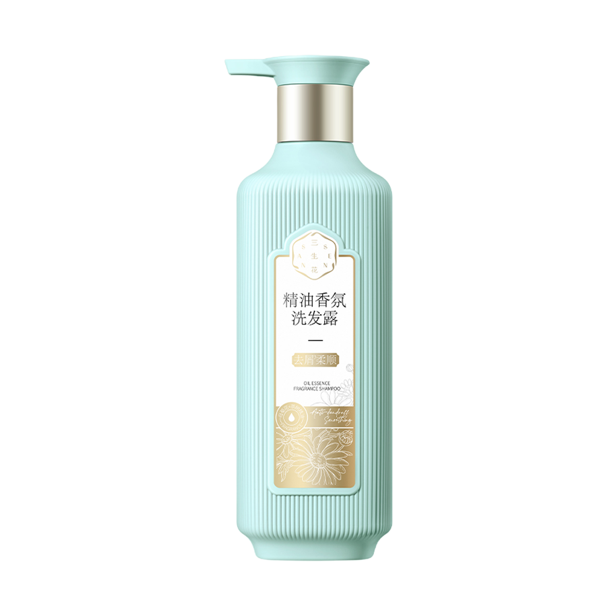 三生花 复合氨基酸洗发水(去屑柔顺) - Pechoin Oil Essences Fragrance Shampoo (Anti-Dandruff Smoothing) 500ml
