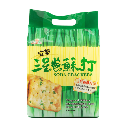 Chiao-E Sansing Scallion Soda Crackers 234g