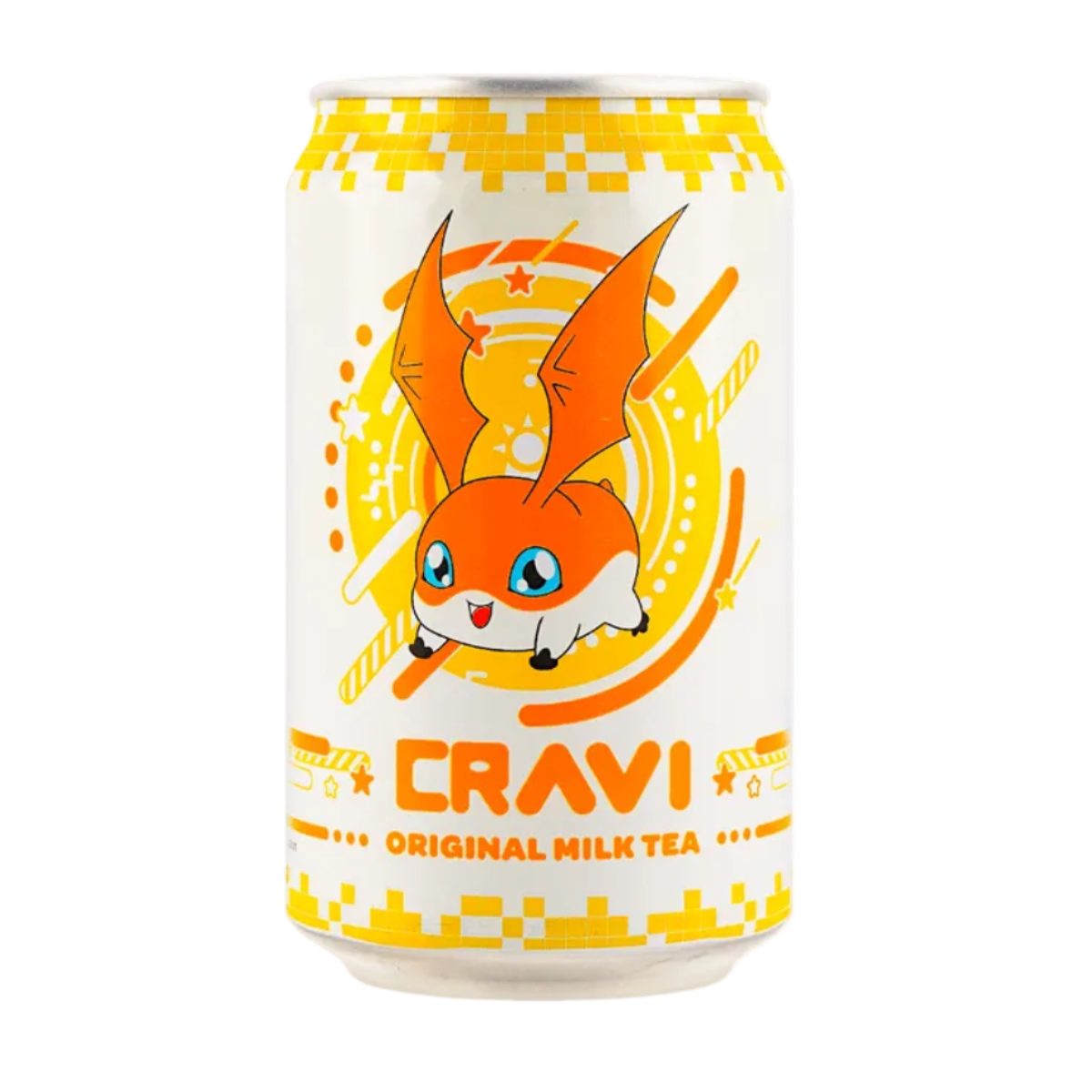 CRAVI Digimon Original Milk Tea 10.65 FL OZ
