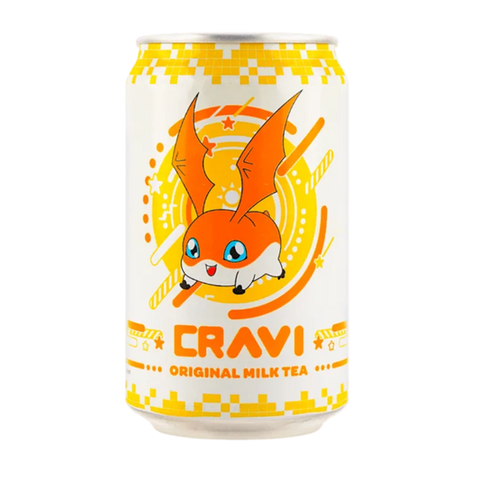 CRAVI Digimon Original Milk Tea 10.65 FL OZ