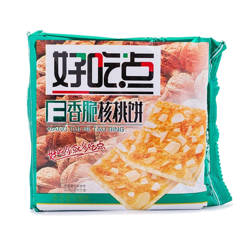 Daliyuan HaoChiDian Crispy Walnut Biscuits 108g