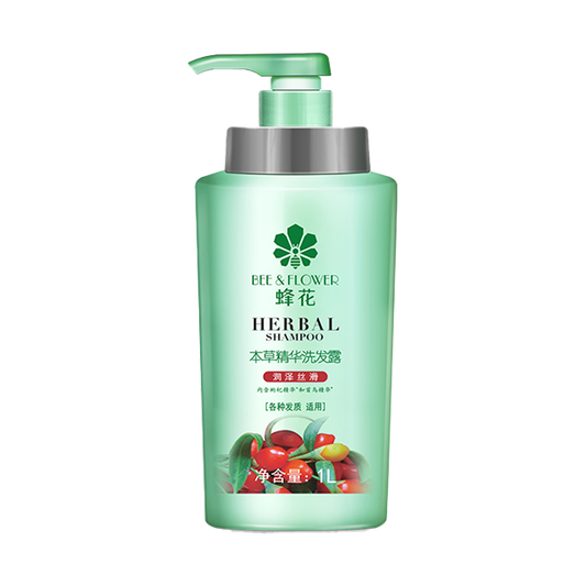 蜂花 本草精华洗发露(润泽丝滑) - BEE & FLOWER Herbal Essence Shampoo (Moisturising & Silky) 1L