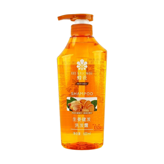 蜂花 生姜健发洗发露 - BEE & FLOWER Ginger Strengthening Hair Shampoo 600ml