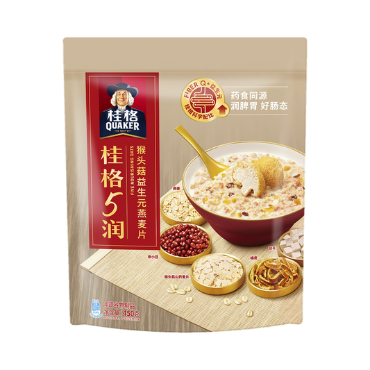 Quaker Five Nourishing Oats 450g