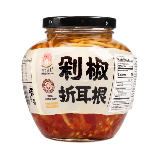 Gushu Taste Chopped Chili Pepper Houttuynia Cordata 480g