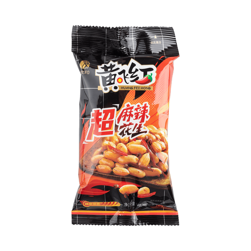 Huangfeihong Super Spicy Peanuts 76g