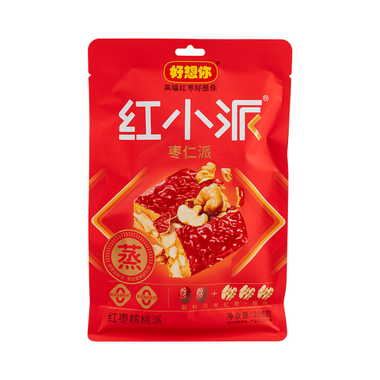 Hongxiaopai Jujube Walnut Pie 208g
