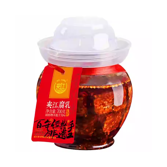 Jiajiang Fermented Bean Curd with Chili Oil 700g