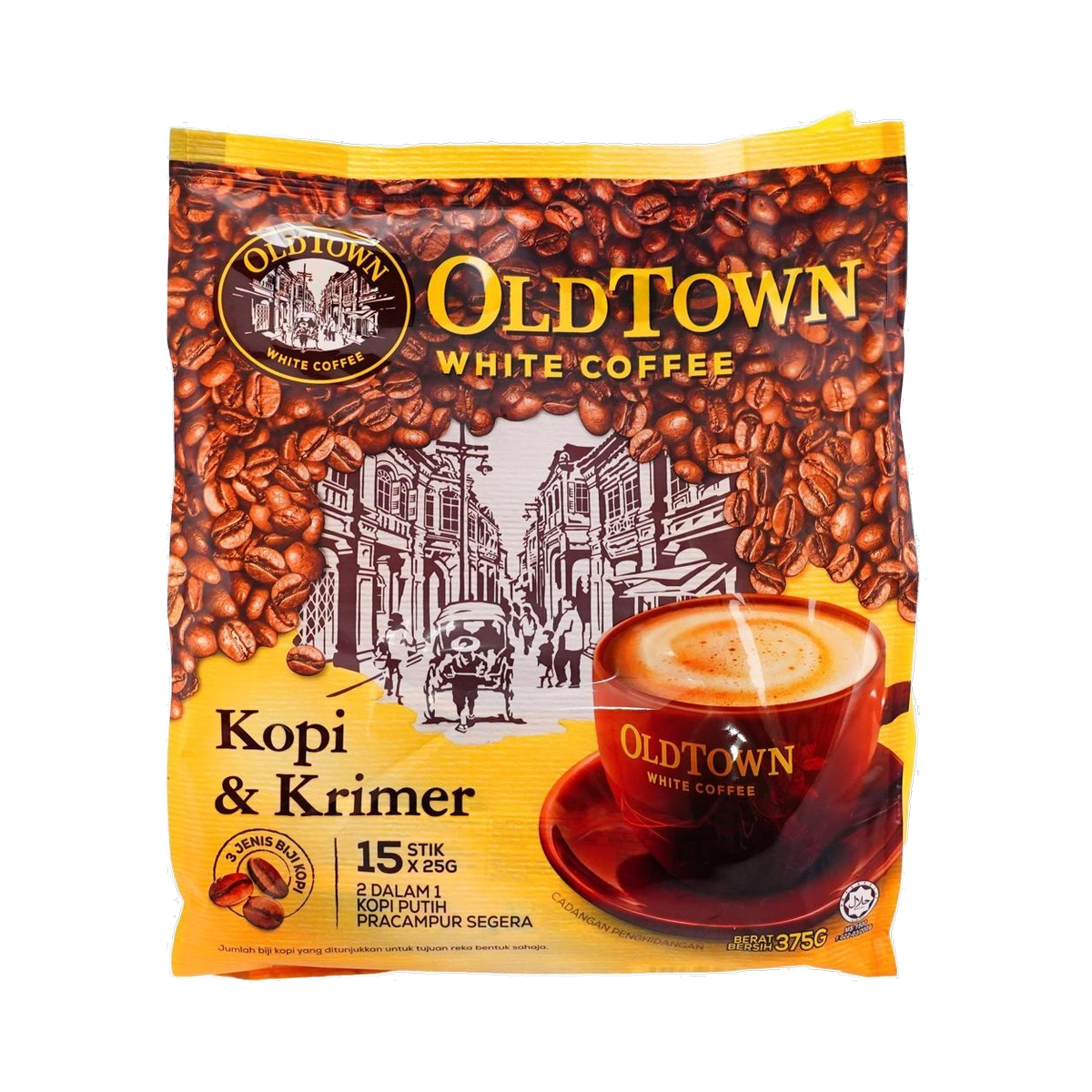 Old Town White Coffee 2 in 1 Extra Creamer 25g*15packs