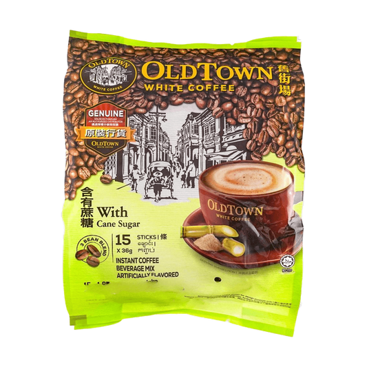 Old Town White Coffee 3 in 1 Cane Sugar 36g*15packs