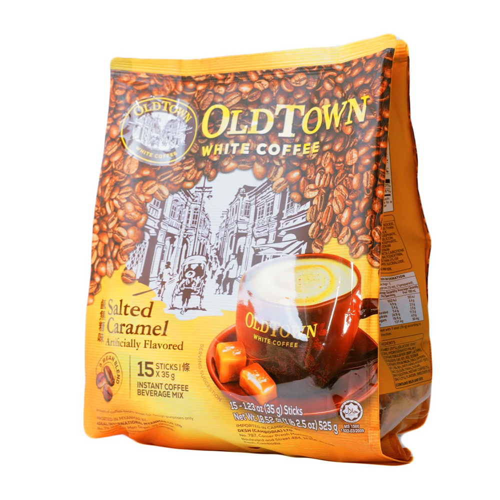Old Town White Coffee 3 in 1 Salted Caramel 35g*15