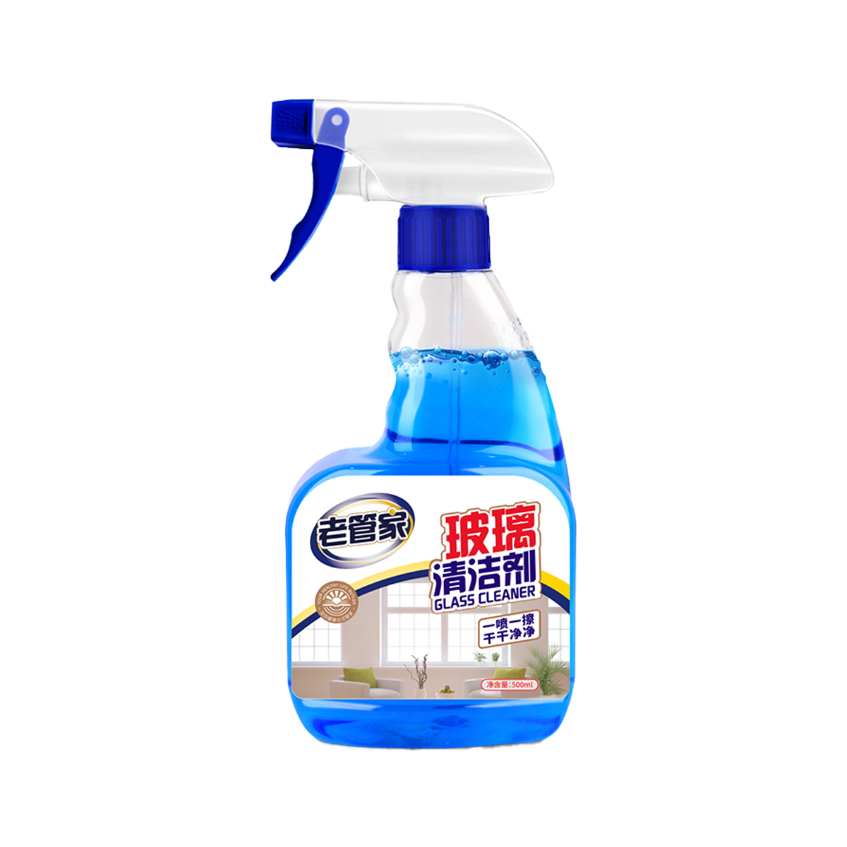 老管家 玻璃清洁剂 - Laoguanjia Glass Cleaner 500ml