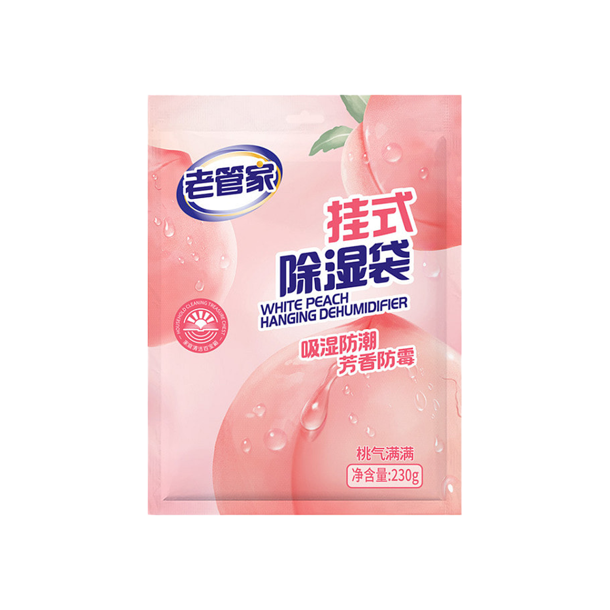老管家 桃气满满除湿袋 - Laoguanjia Peach Flavor Hanging Dehumidifier 230g