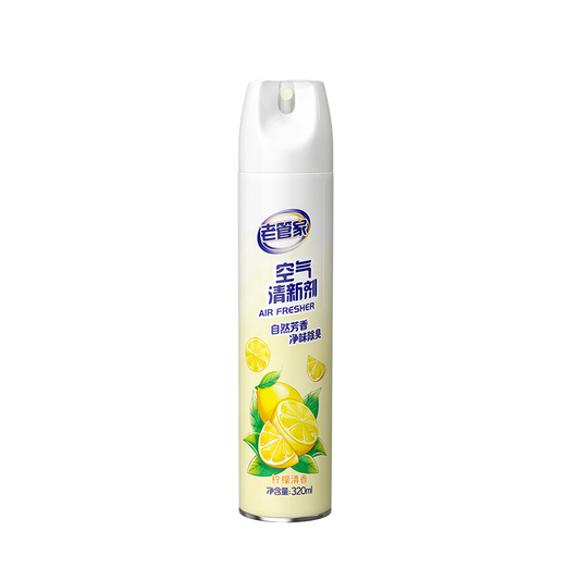 老管家 空气清新剂 (柠檬清香) - Laoguanjia Air Fresher (Lemon Flavor) 320ml