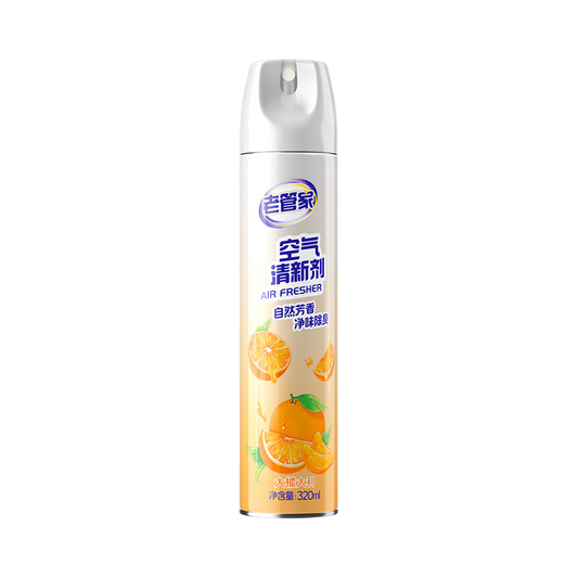 老管家 空气清新剂 (大橘大利) - Laoguanjia Air Fresher (Orange Flavor) 320ml