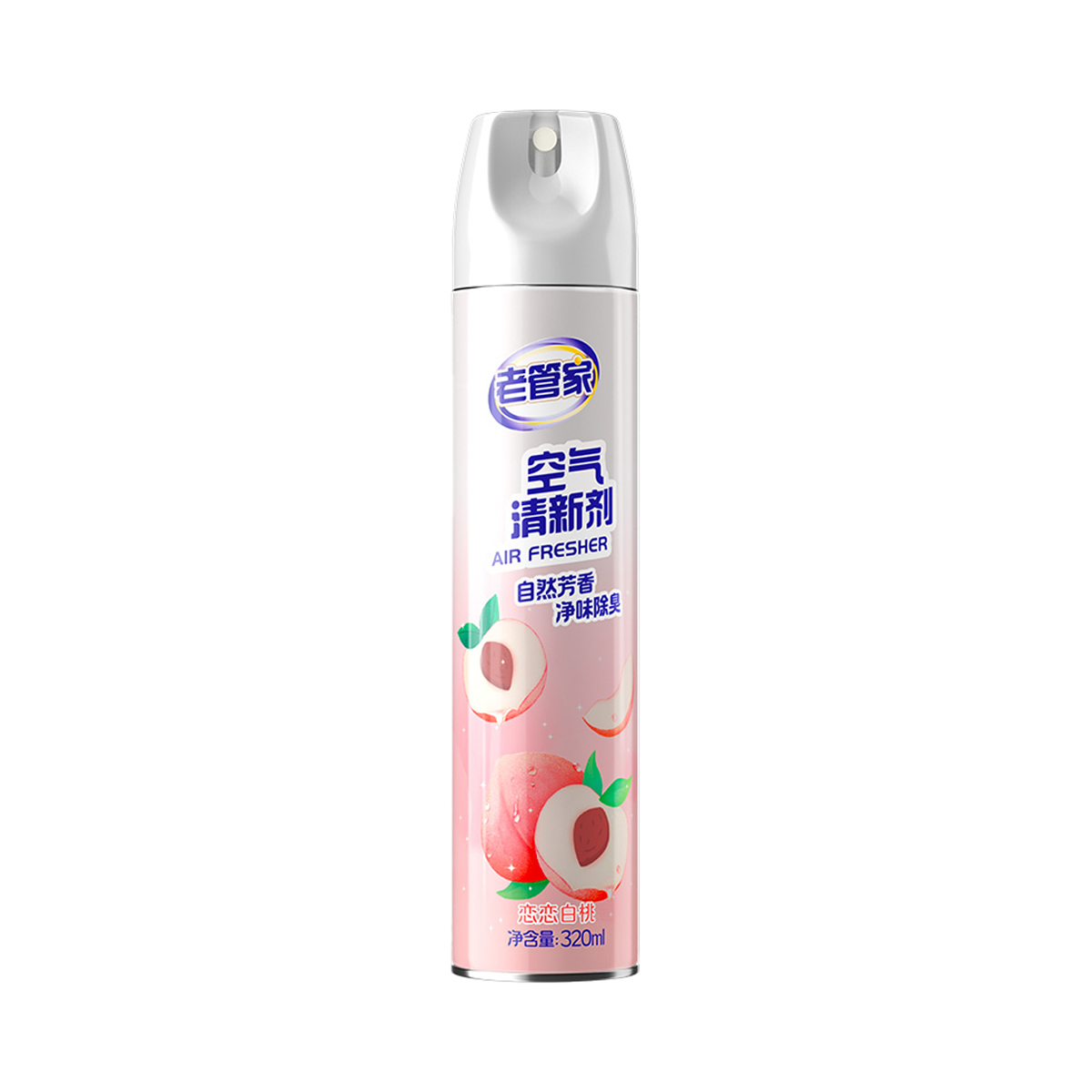 老管家 空气清新剂 (恋恋白桃) - Laoguanjia Air Fresher (Peach Flavor) 320ml