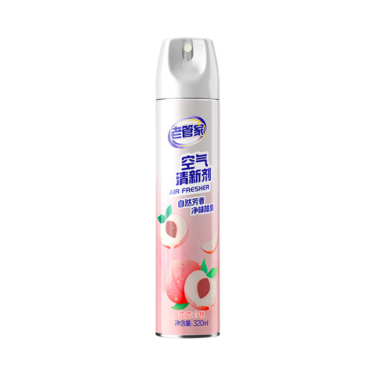 老管家 空气清新剂 (恋恋白桃) - Laoguanjia Air Fresher (Peach Flavor) 320ml