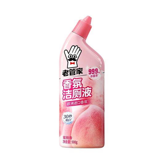 老管家 香氛洁厕液 (夏日初桃) - Laoguanjia Fragance Toilet Liquid (Peach Flavor) 500ml
