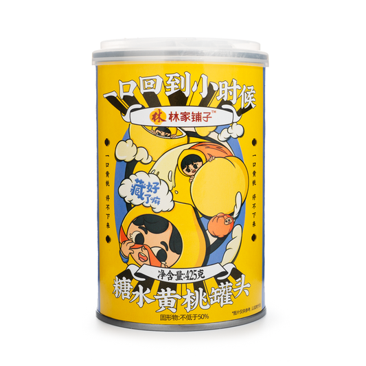 Leasun Food Yellow Peach in Syrup 425g