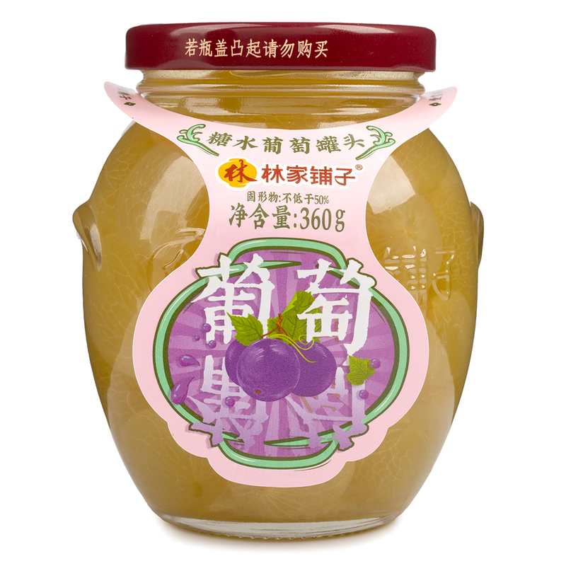 Leasun Food Grape in Syrup 360g